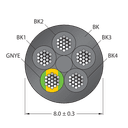 CABLE56PK-100/TXL