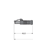 RJ45S-RJ45S-4461RD-0.5M