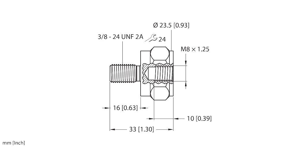 MA-M8-3/4-24UNF2A