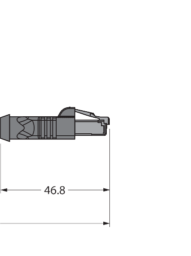 RJ45S-RJ45S-4461RD-15M