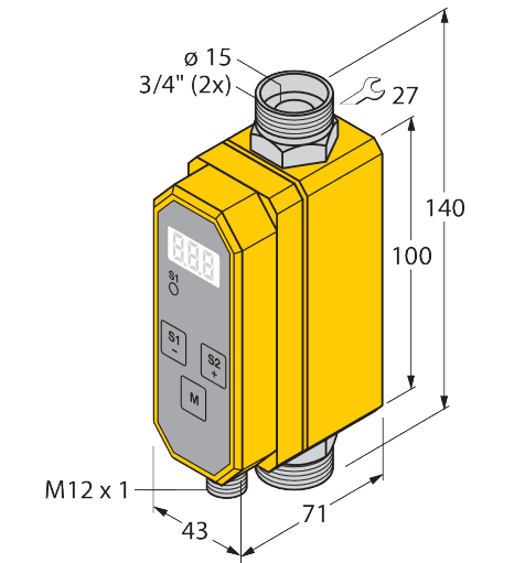 FTCI-3/4D15A4P-LI-UP8X-H1141