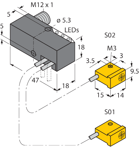 NI2-Q9.5-AP6-0.055-FS4.4X3/S304