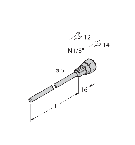 THW-3-N1/8-A4-L150