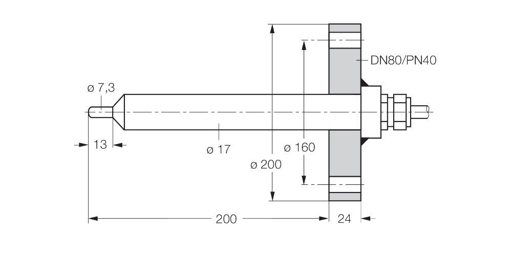 FCS-DN80A4-NAEX0/L200/D154
