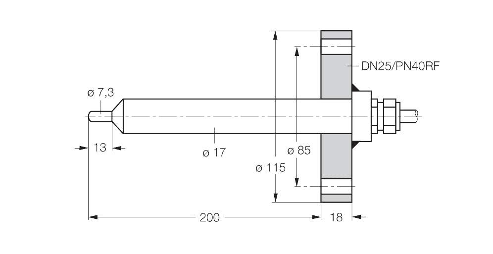 FCS-DN25A4-NAEX0/L200/D153